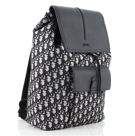 christian dior oblique backpack|christian dior backpack men.